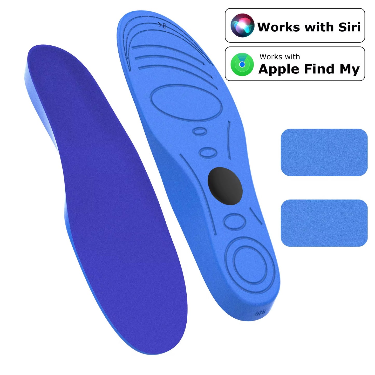SoleSafe Smart Tracker Insoles (Blue & Pink)