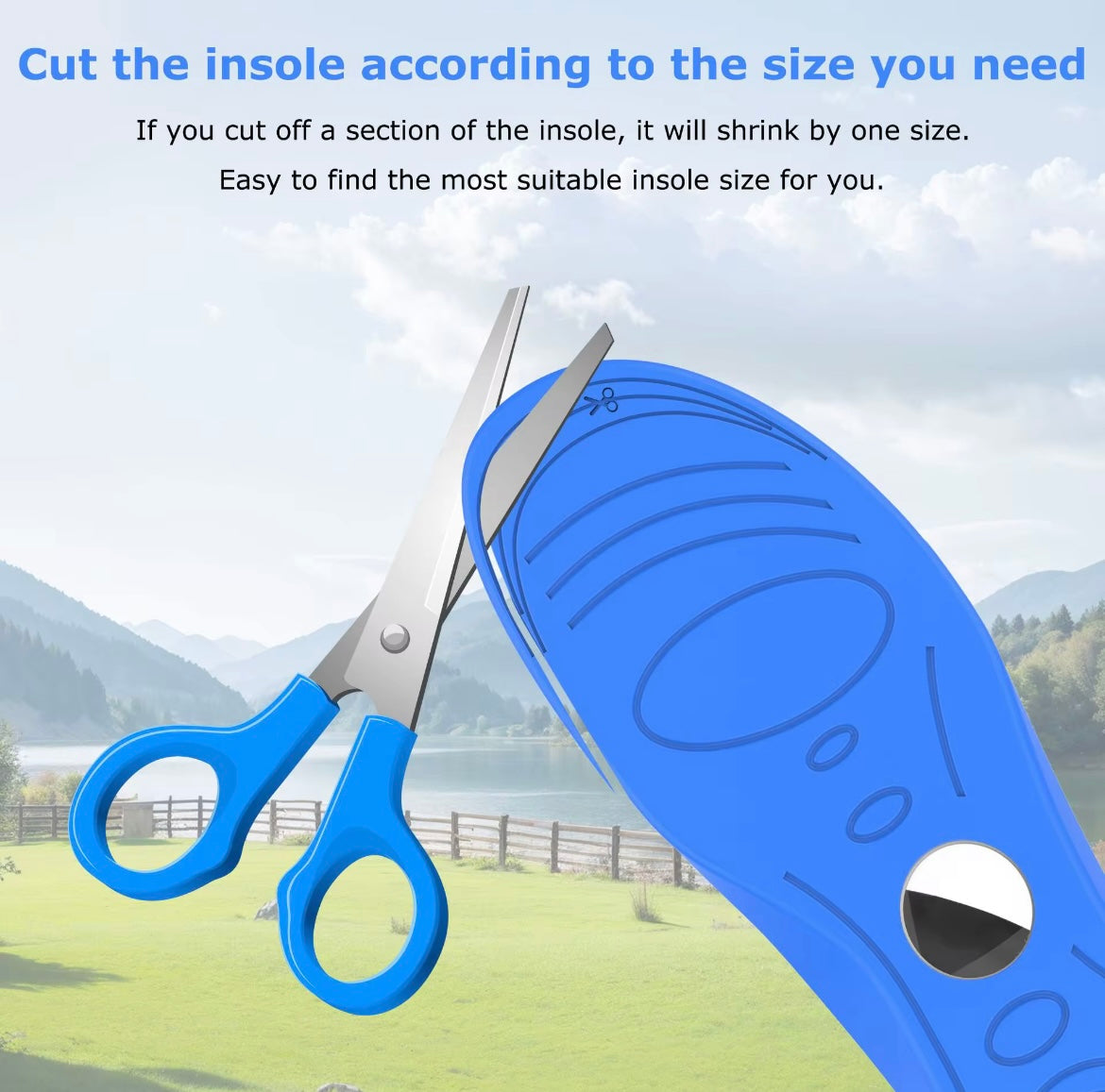 SoleSafe Smart Tracker Insoles (Blue & Pink)