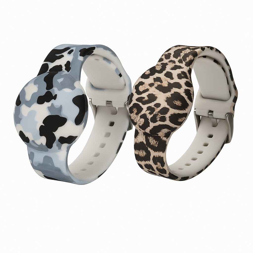 SoleSafe Smart Band – Designer Camo & Leopard Edition